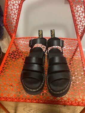 Dr. Martens Blaire Leather Strap Sandals